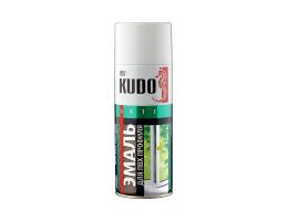 Эмаль Kudo Kraft PVC Restoration KU-6101 белая полуматовая 520 мл для пластиковых окон