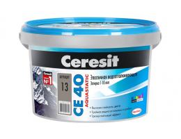Затирка №13 Ceresit Aquastatic СЕ 40 антрацит 2 кг