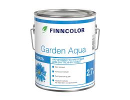 Эмаль акриловая Finncolor Garden Akva / Финнколор Гарден Аква, база А, белый, 2,7 л