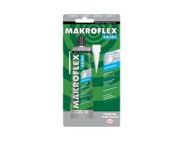 Герметик силиконовый санитарный Makroflex SX 101 белый 85 мл