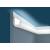 Карниз для скрытого освещения Cosca Decor / Коска Декор KX024, Экополимер/15, 55х50 мм, 2000 мм