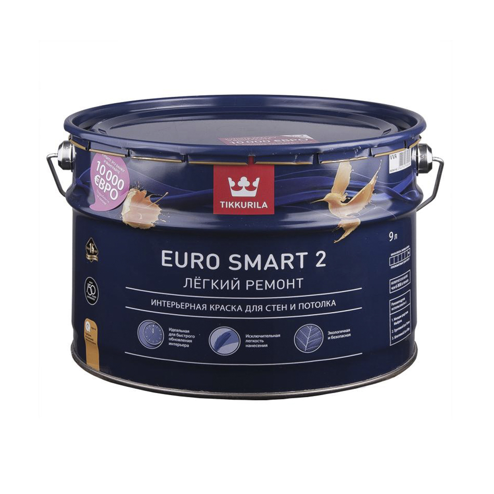 Краска Tikkurila Euro Smart-2